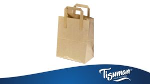 Brown Paper Carry Bag/Brown Kraft Paper Bag/Beg Kertas/Packaging Product/#60 (20pcs)
