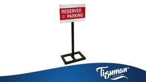 Reserved Parking With Metal