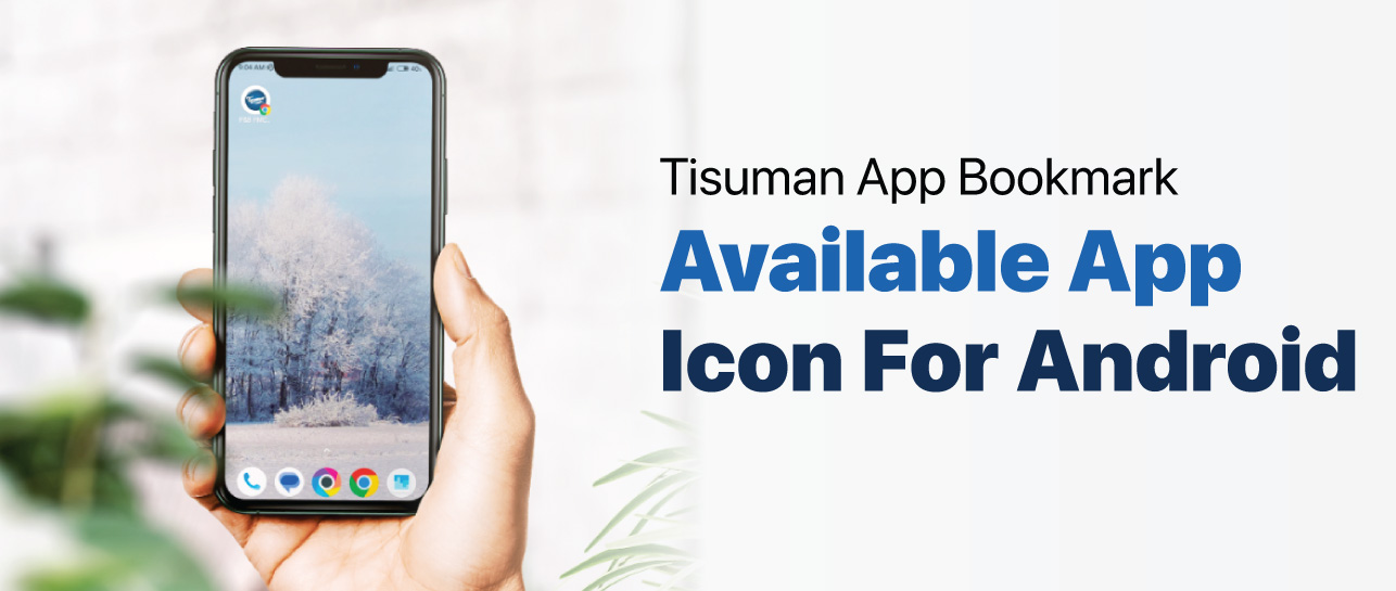 Tisuman App Bookmark